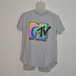 Mtv Tie-die logo Graphic Tee XL